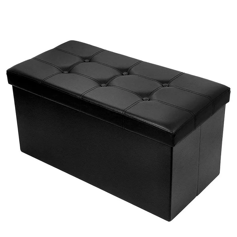 brian-dany-ottoman-banc-coffre-simili-cuir-gris-76-cm image 1