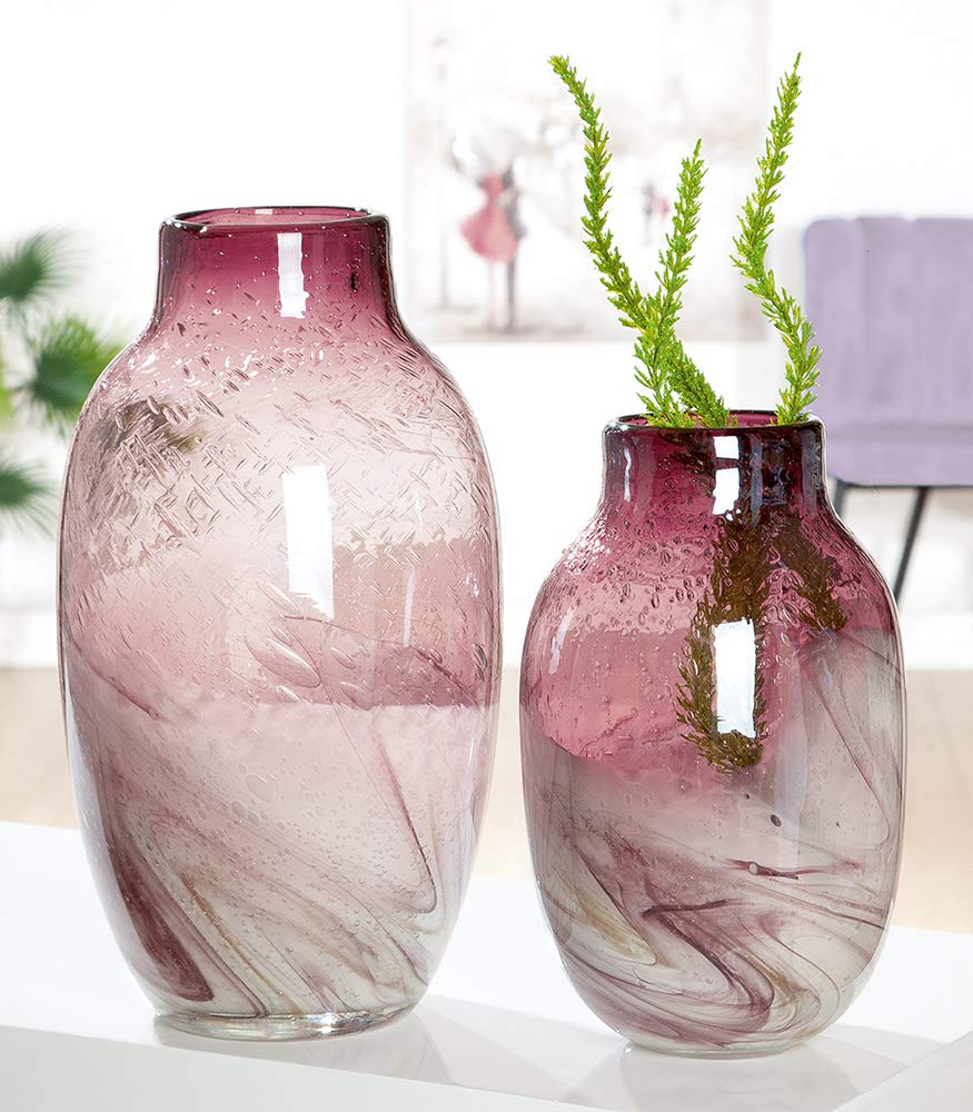 gilde-porpora-vase-verre-magenta-36-cm image 2