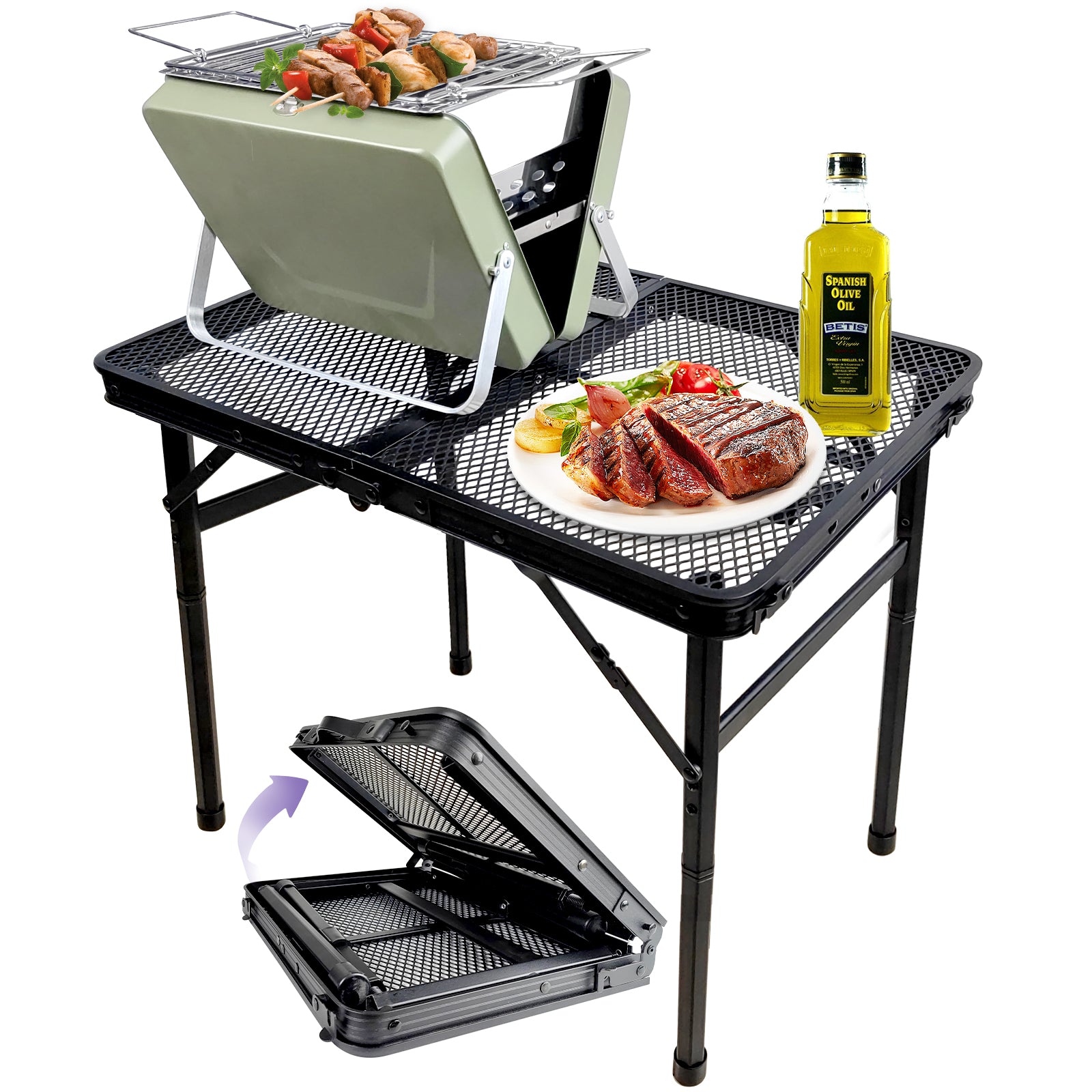 brian-dany-outdoor-table-camping-pliante-s-aluminium-r-glable image 1