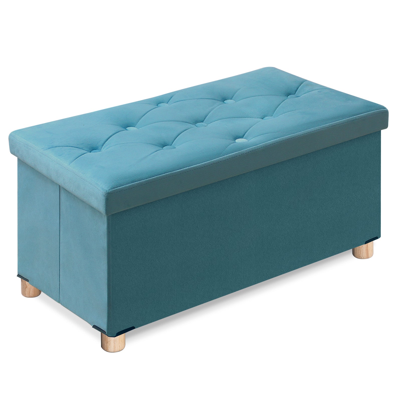 brian-dany-ottoman-pouf-coffre-velours-rose-76-cm image 8
