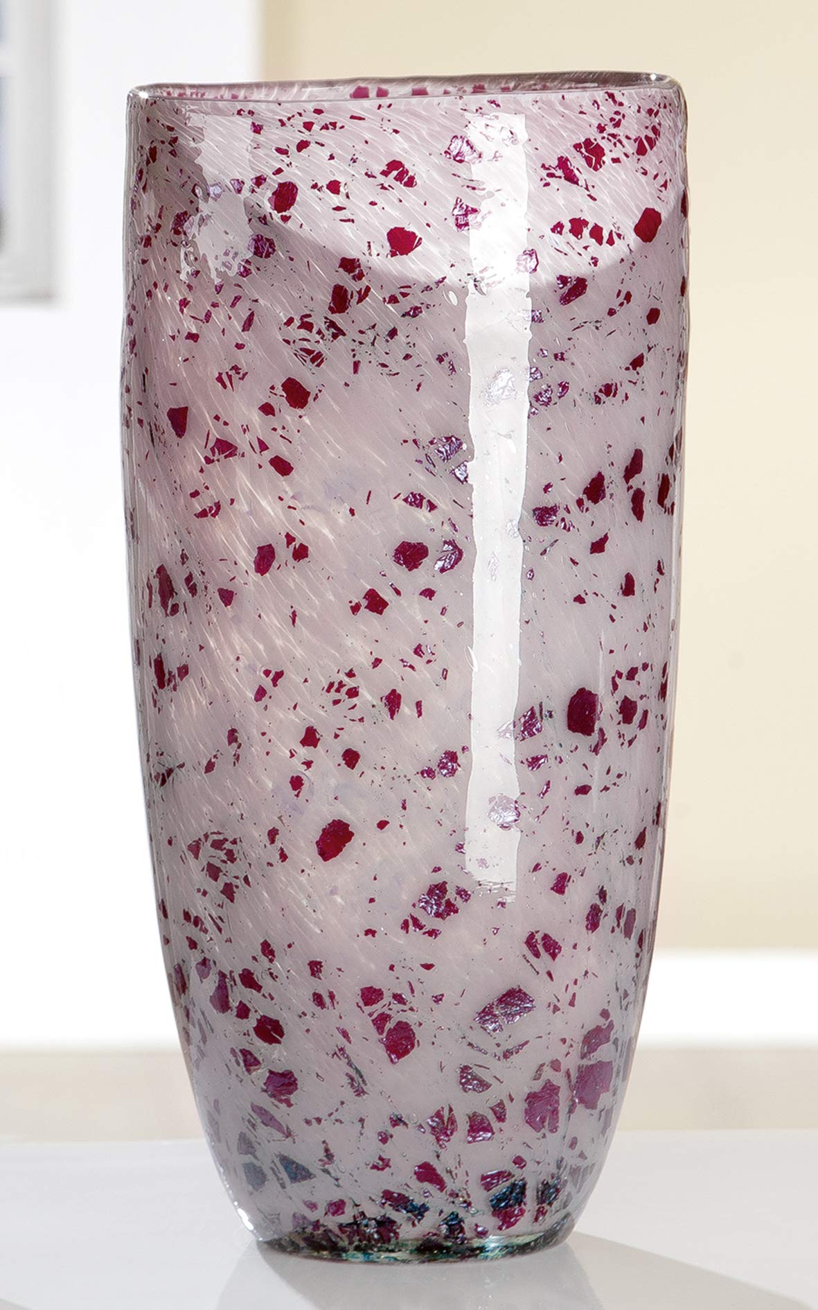 gilde-vases-cache-pots-art-altrosa-vase-verre-bordeaux-36-5-cm image 2