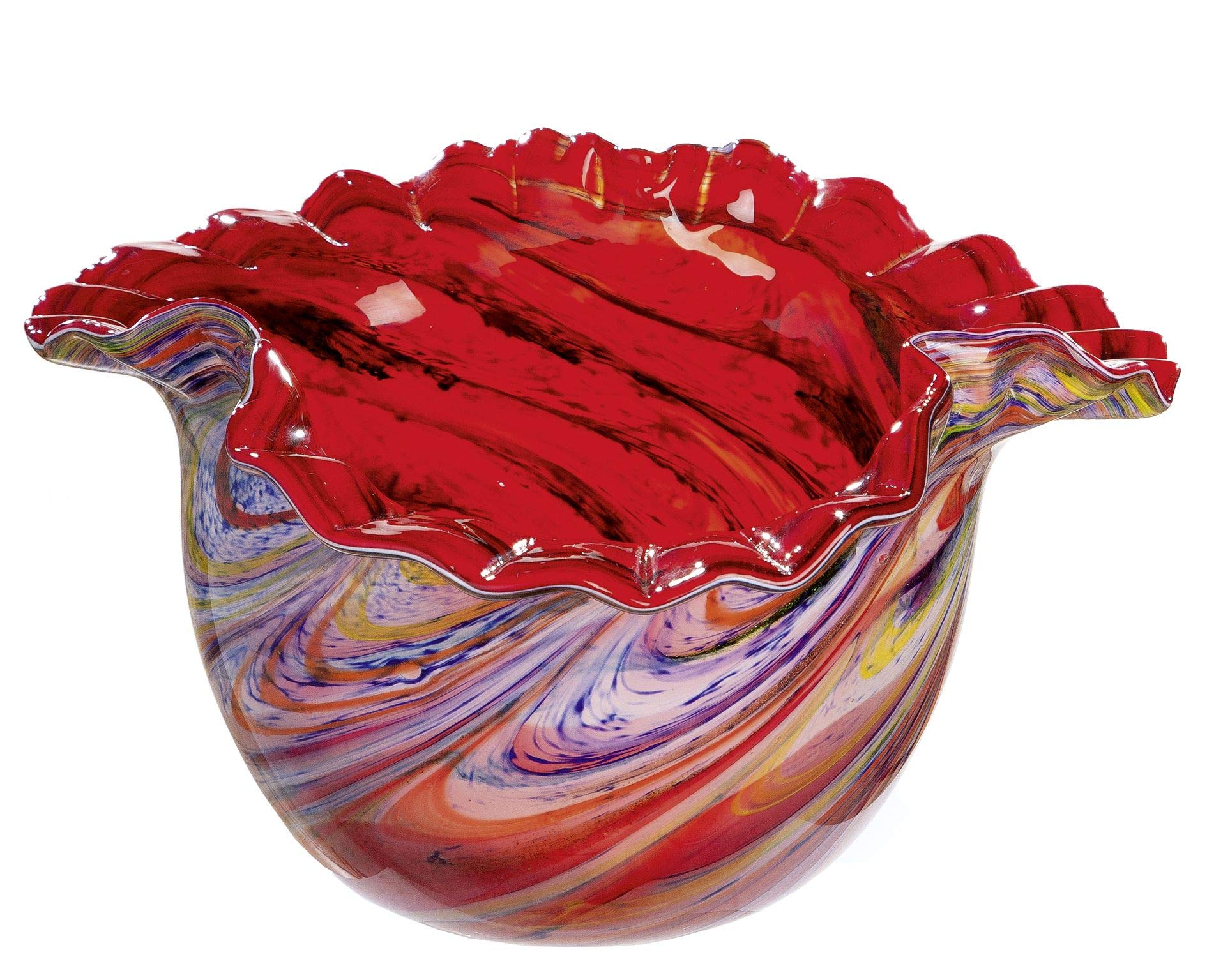 gilde-glas-art-bol-colorista-en-verre-20-cm-souffl-bouche image 1