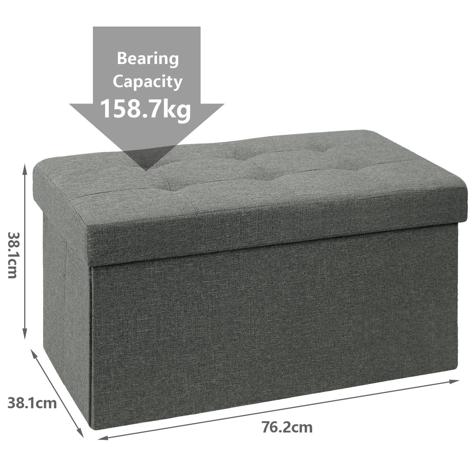 brian-dany-ottoman-pouf-banc-lin-gris-76-cm-rangement image 2