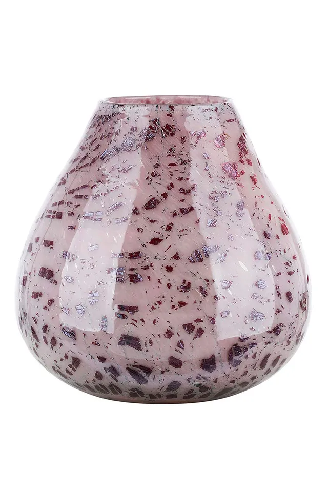 gilde-vases-cache-pots-25-cm-vase-bordeaux-vieux-rose image 1