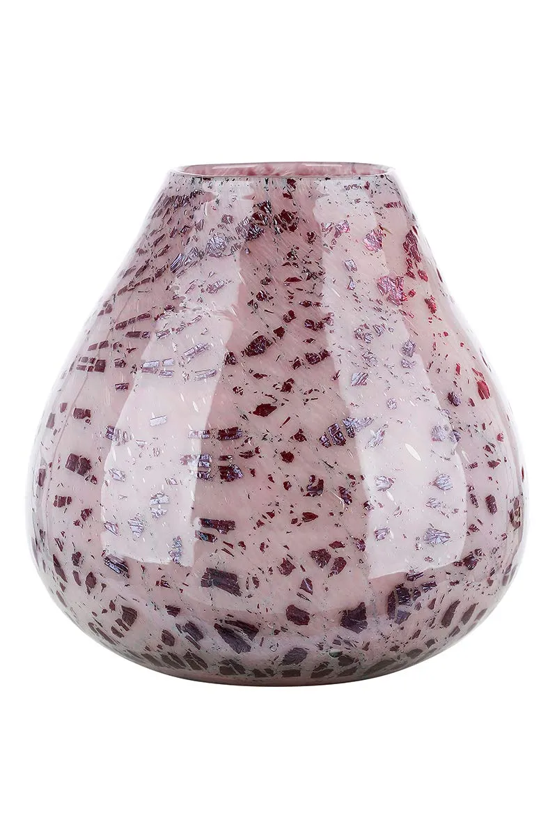 gilde-vases-cache-pots-25-cm-vase-bordeaux-vieux-rose image 1