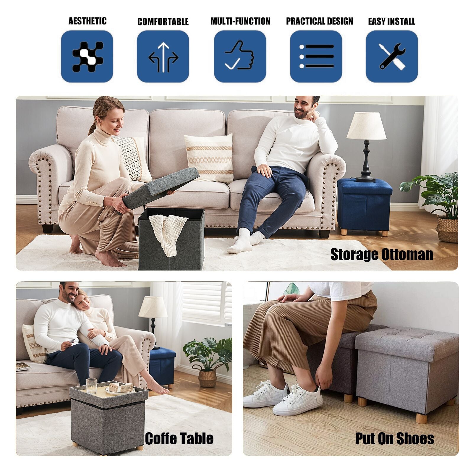 brian-dany-ottoman-pouf-lin-bleu-marine-38-cm-coffre image 2