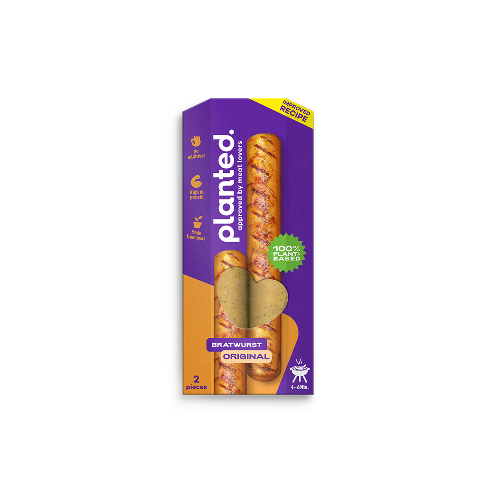 planted-bratwurst-original-saucisse-v-g-tale-2x90-g image 1
