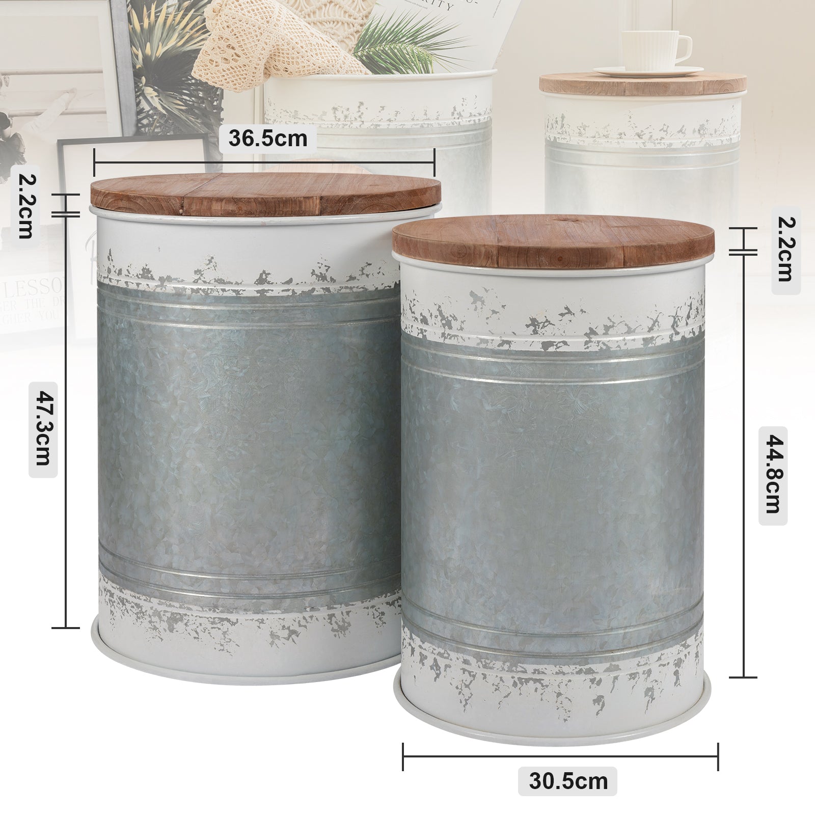 brian-dany-ottoman-lot-2-tables-appoint-coffre-blanc image 5