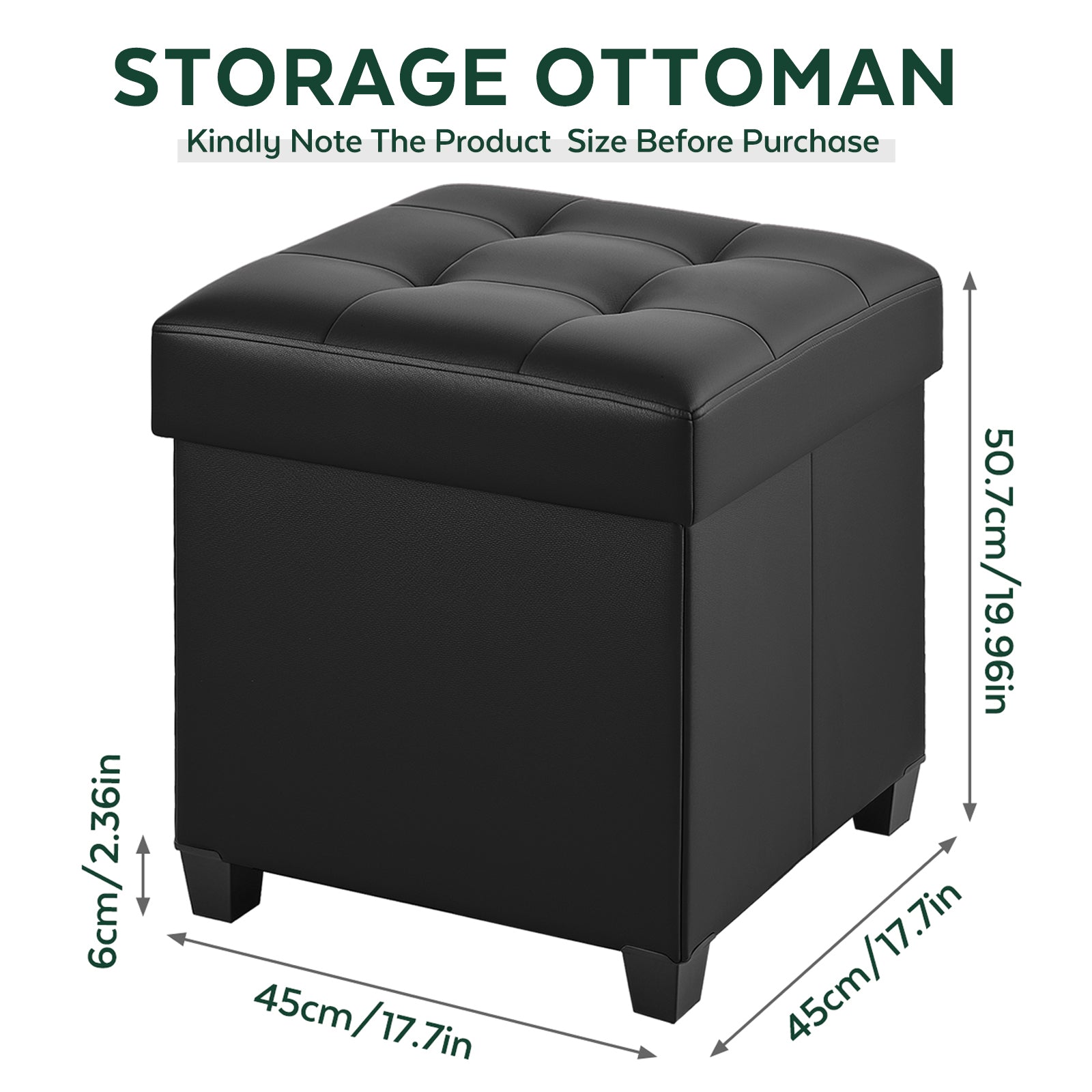 brian-dany-ottoman-pouf-coffre-simili-cuir-noir-63-l image 2