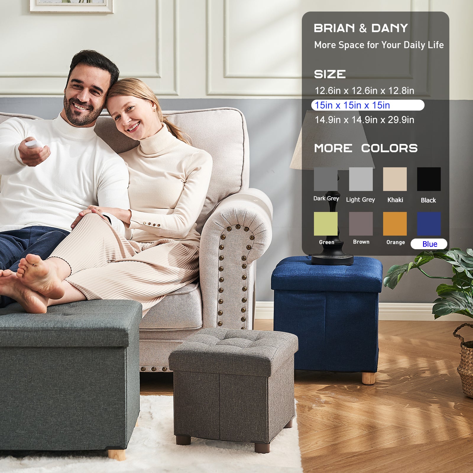 brian-dany-ottoman-pouf-lin-bleu-marine-38-cm-coffre image 3
