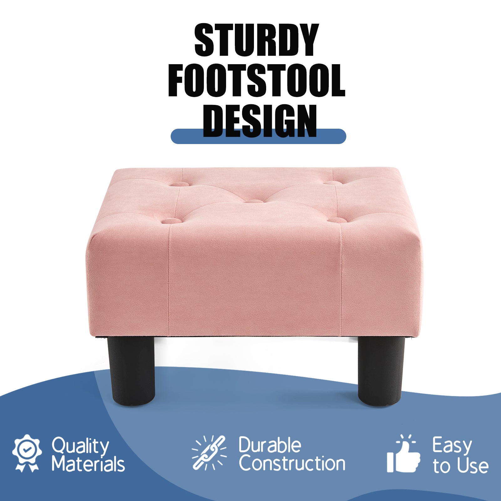 brian-dany-pouf-velours-noir-ottoman-repose-pieds-rond image 4