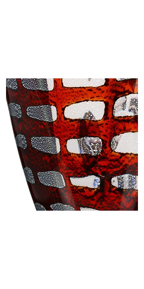 gilde-vases-cache-pots-19-cm-vase-rouge-fait-main image 2