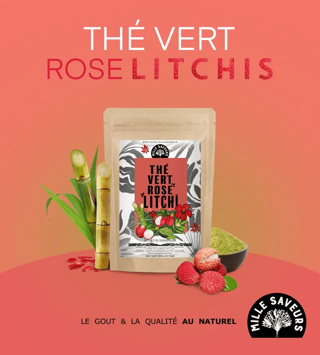 mille-saveurs-madagascar-th-vert-rose-litchi-100-g-floral image 1