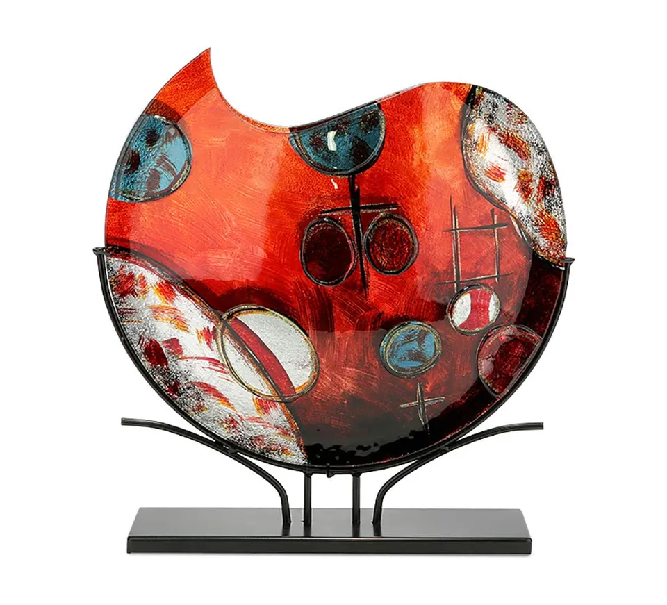 gilde-vases-croce-vase-verre-fait-main-47-5-cm image 1