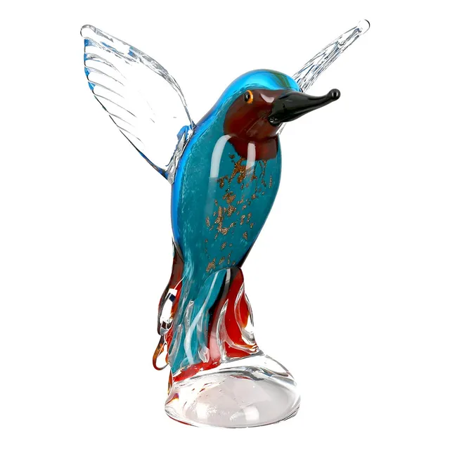 gilde-sculptures-martin-p-cheur-figurine-verre-22-cm image 1