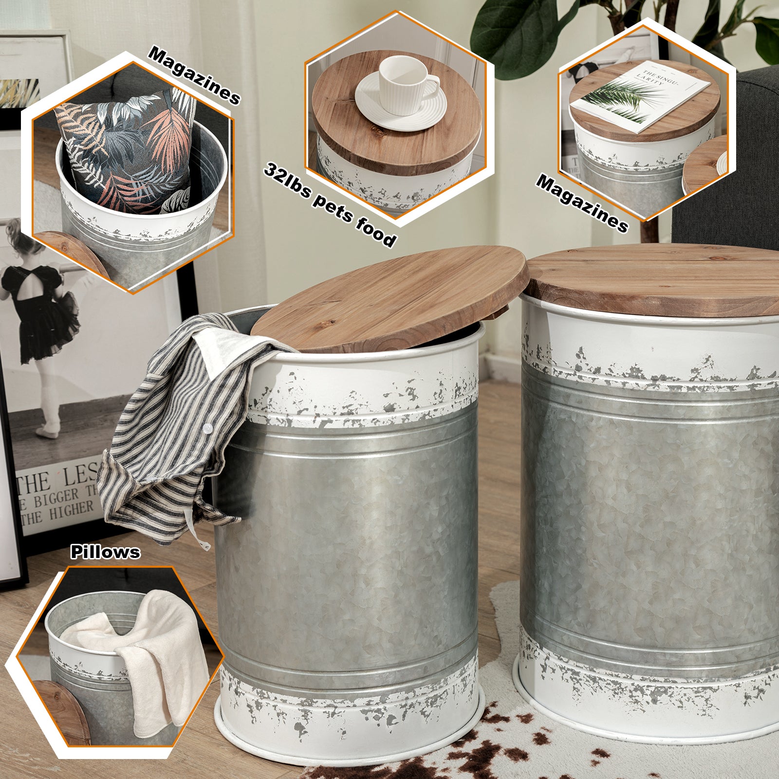 brian-dany-ottoman-lot-2-tables-appoint-coffre-blanc image 3