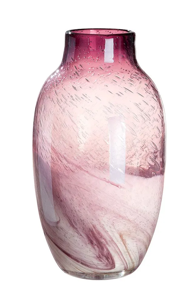 gilde-porpora-vase-verre-magenta-36-cm image 1