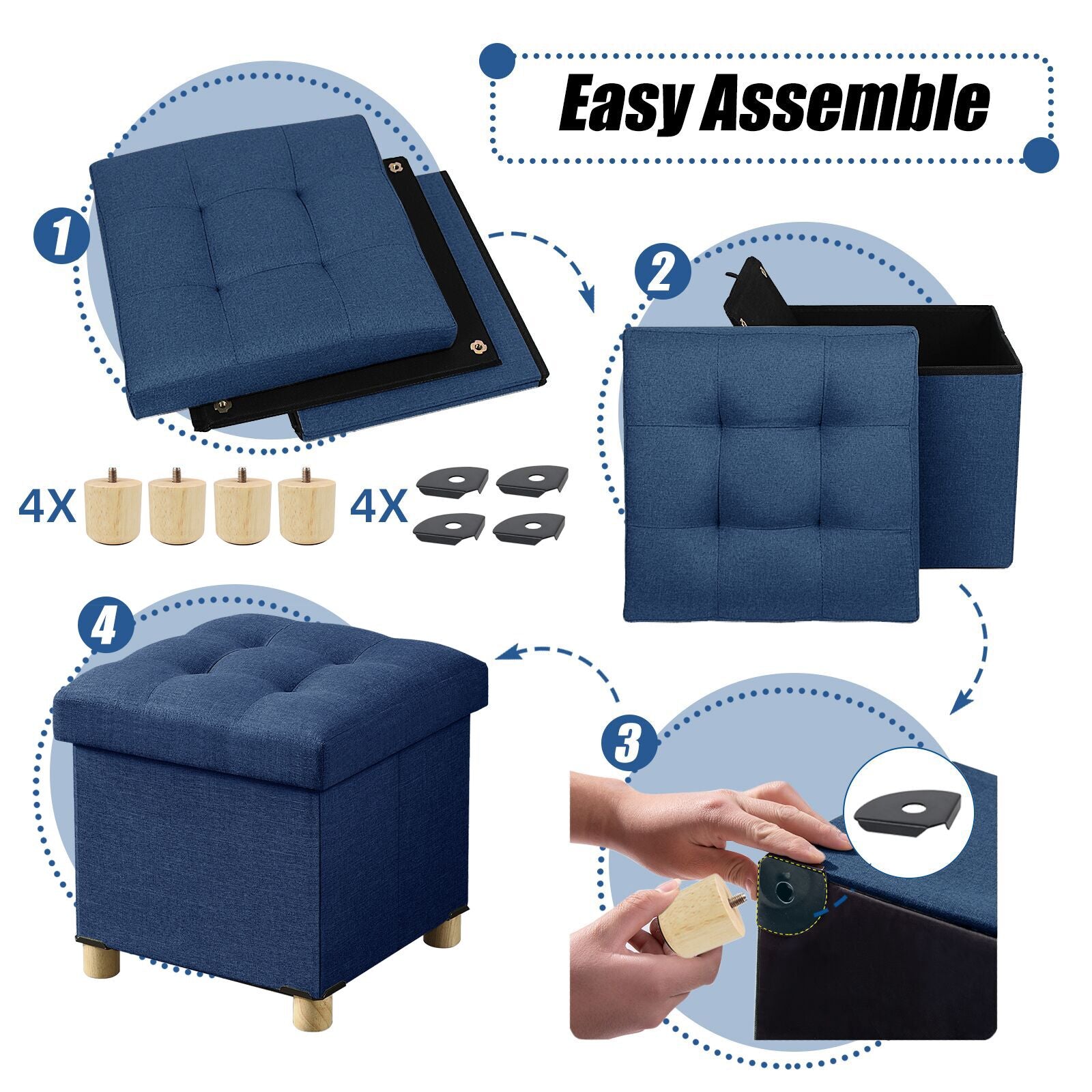 brian-dany-ottoman-pouf-lin-bleu-marine-38-cm-coffre image 7