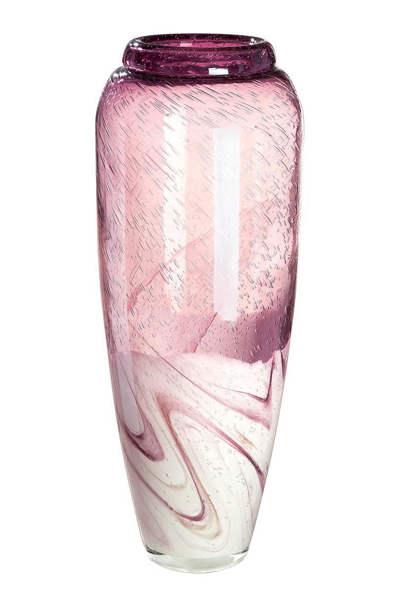 gilde-porpora-vase-en-verre-magenta-45-cm image 1