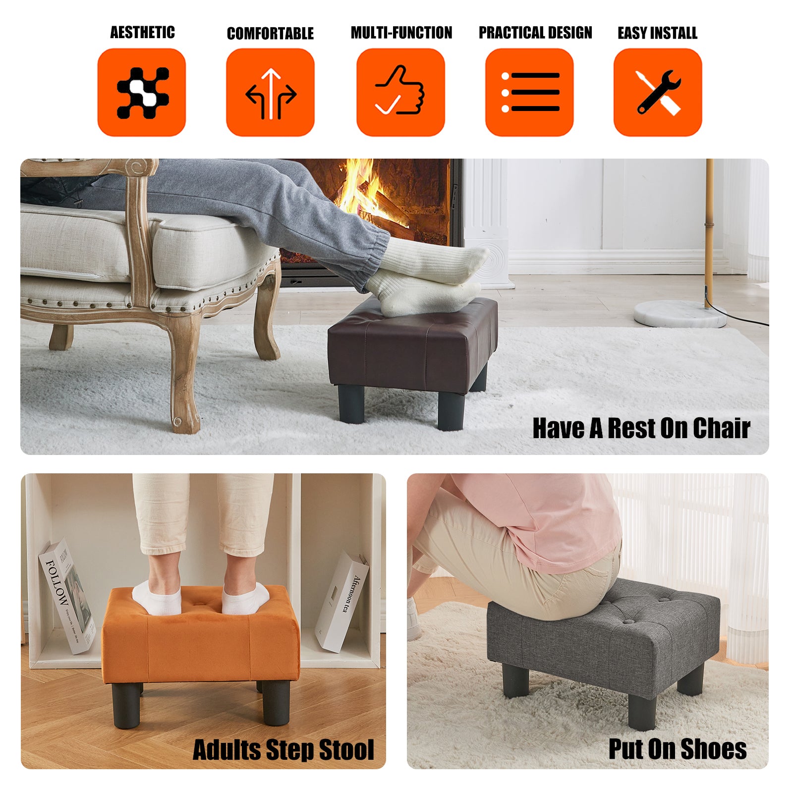 brian-dany-footstools-petit-repose-pieds-simili-cuir-noir image 5