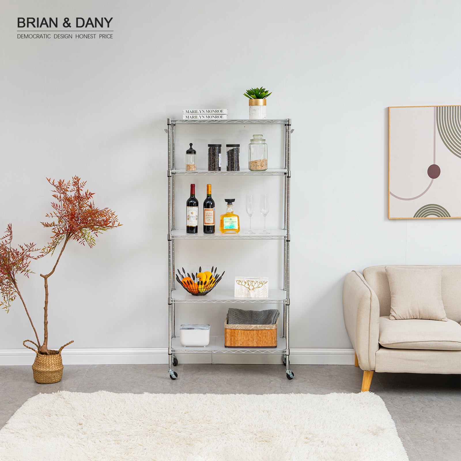 brian-dany-metal-wire-rack-tapis-tag-re-14x30-transparent-lot-4 image 7