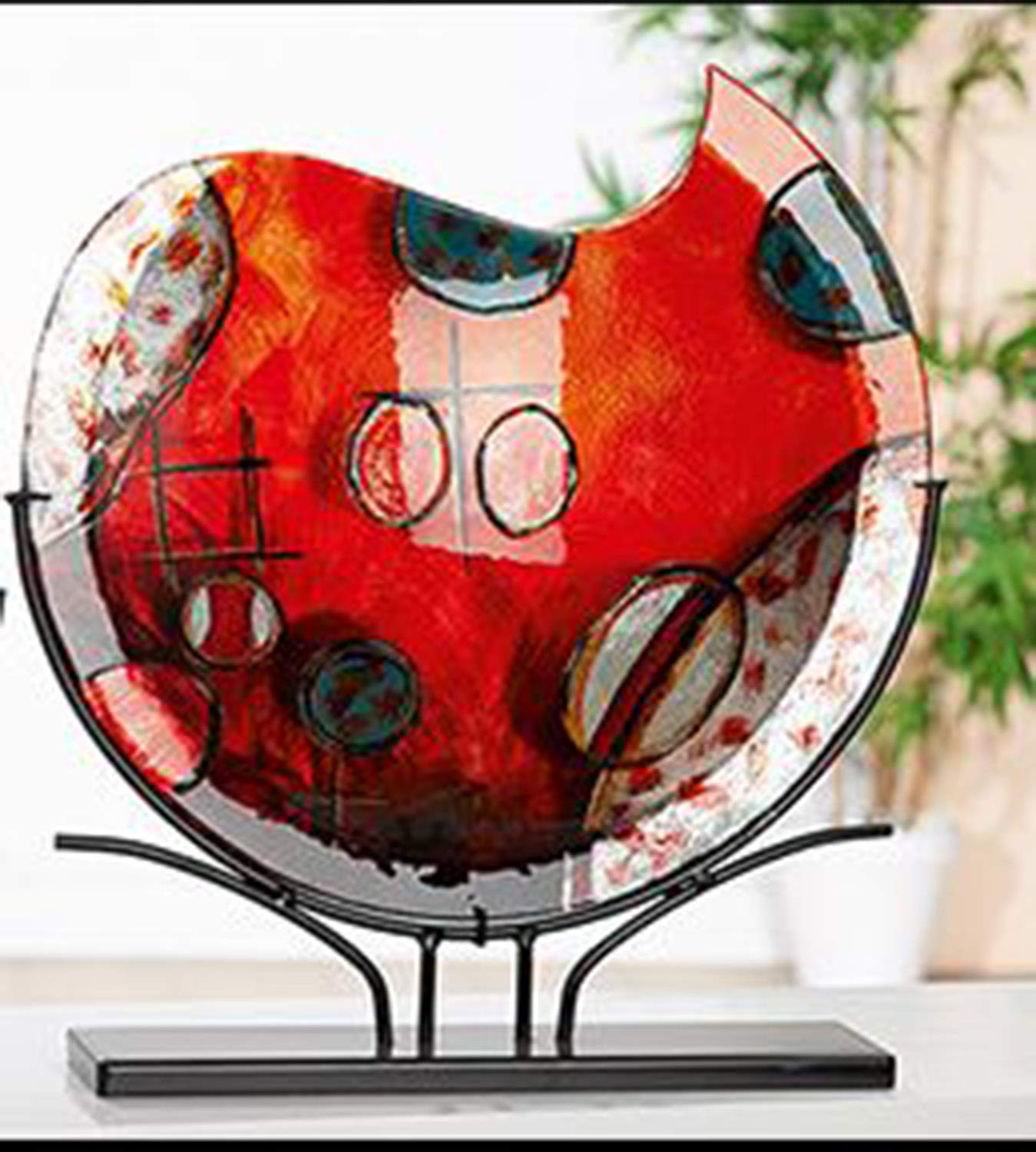 gilde-vases-croce-vase-verre-fait-main-47-5-cm image 2