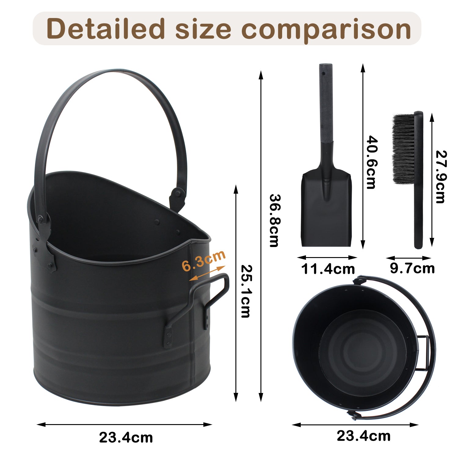 brian-dany-ash-bucket-seau-cendres-fer-10-l-avec-pelle image 2