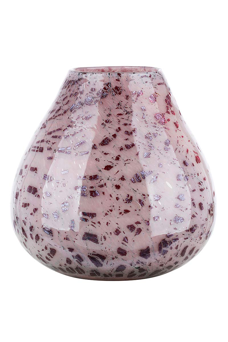 gilde-vases-cache-pots-25-cm-vase-bordeaux-vieux-rose image 1