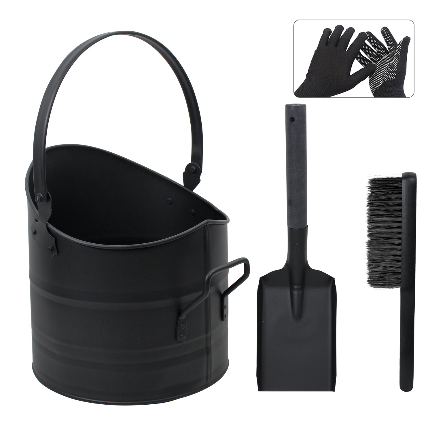 brian-dany-ash-bucket-seau-cendres-fer-10-l-avec-pelle image 1