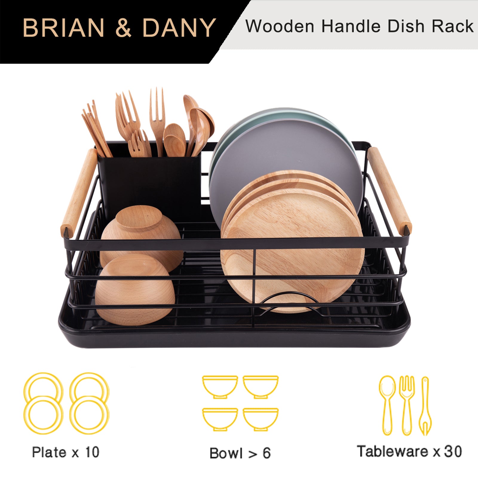 brian-dany-kitchen-gouttoir-vaisselle-inox-noir-40x28-cm image 5