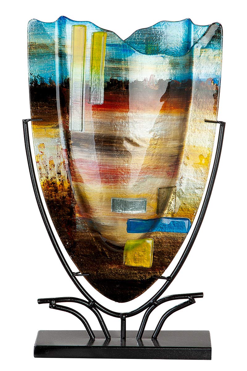 gilde-bols-en-verre-coupe-48-cm-multicolore image 8