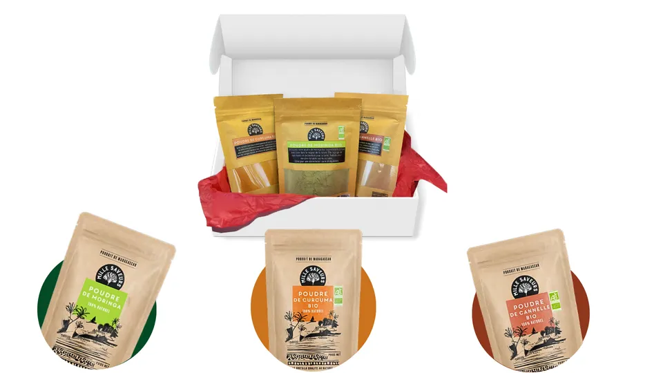 mille-saveurs-madagascar-coffret-3-poudres-bio-vanille-cadeau image 1