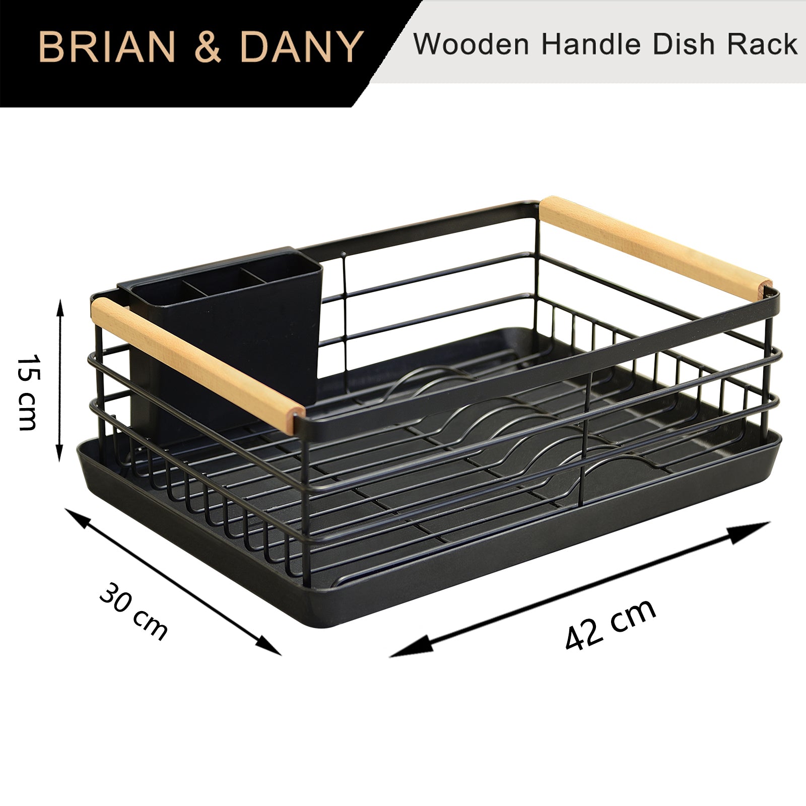 brian-dany-kitchen-gouttoir-vaisselle-inox-noir-40x28-cm image 3