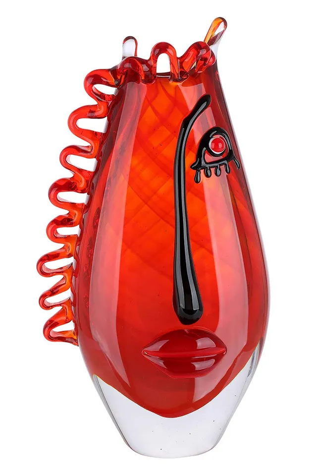 gilde-glas-art-vase-verre-de-table-34-cm-color image 1