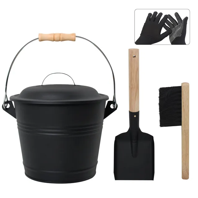 brian-dany-ash-bucket-seau-cendres-couvercle-noir-5-l image 1