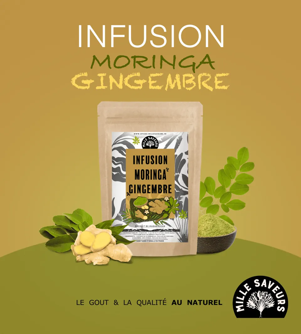 mille-saveurs-madagascar-th-s-infusion-gingembre-moringa-100-g image 1