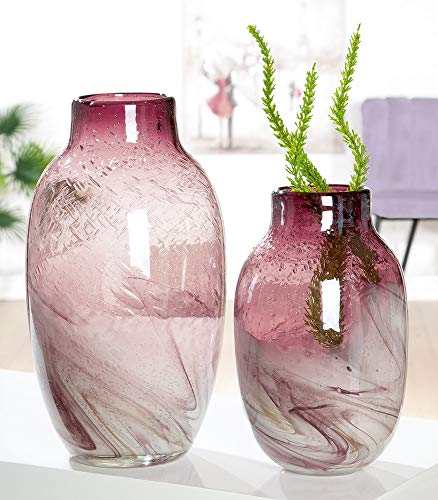 gilde-porpora-vase-verre-magenta-36-cm image 8