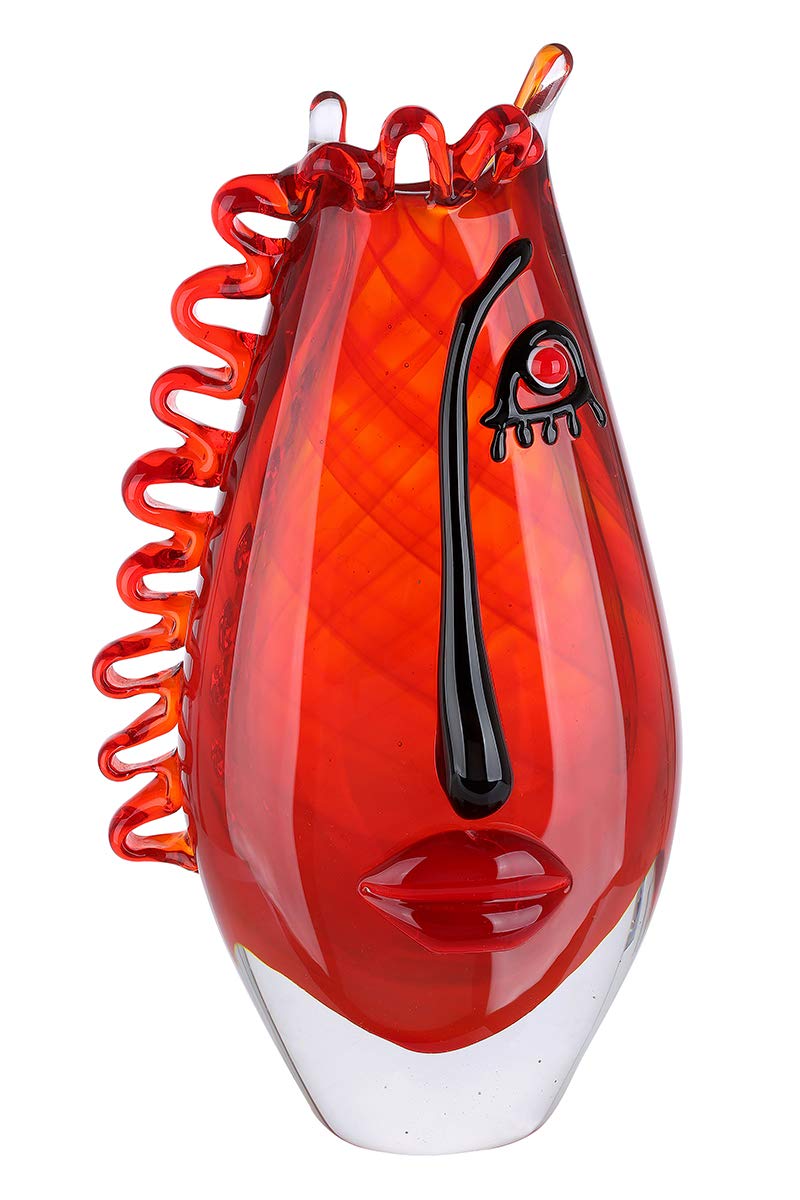 gilde-glas-art-vase-verre-de-table-34-cm-color image 1