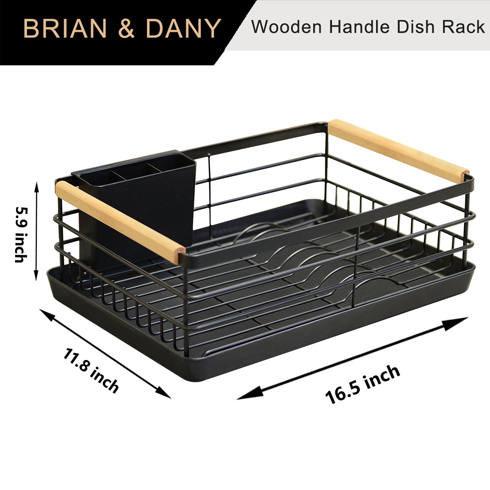 brian-dany-kitchen-gouttoir-vaisselle-inox-noir-40x28-cm image 4