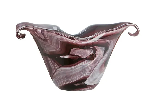 gilde-bols-en-verre-nuvola-souffl-teint-19-cm image 1