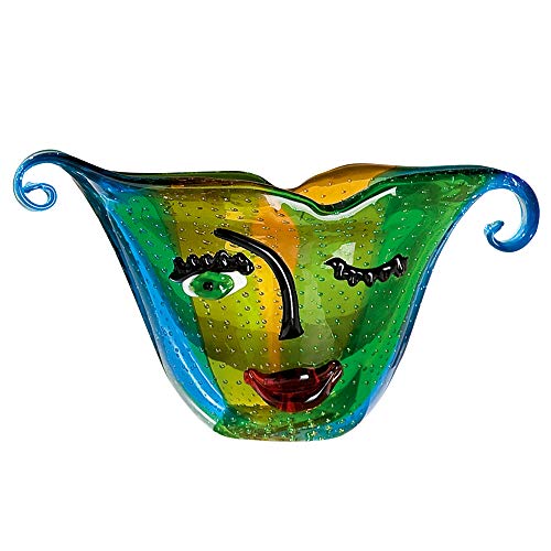 gilde-twinkle-vase-en-verre-17-cm-multicolore image 2